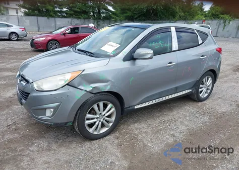2010 Hyundai Tucson Limited from USA, damaged, VIN KM8JU3AC1AU101900